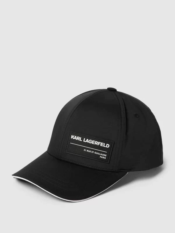 Karl Lagerfeld Basecap Mit Logo-Patch – Schwarz 1