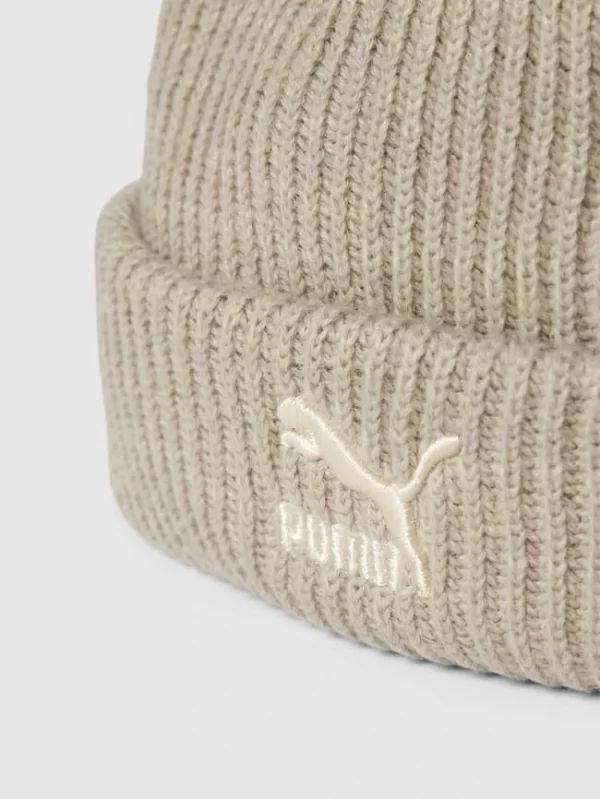 Puma Beanie Mit Label-Stitching Modell ‘Fisherman B’ – Flanell 3