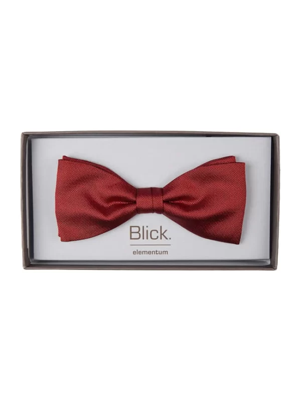 Blick Fliege Aus Seide – Rot 4