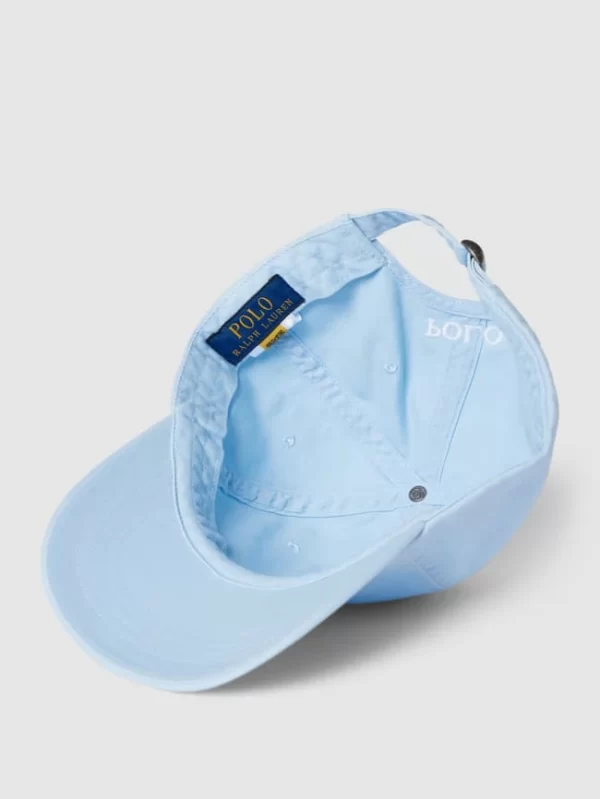 Polo Ralph Lauren Basecap Mit Logo-Stitching – Hellblau 3