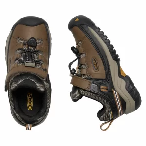 Keen Targhee WP Halbschuhe Dark Earth/Golden Brown Kinder 8